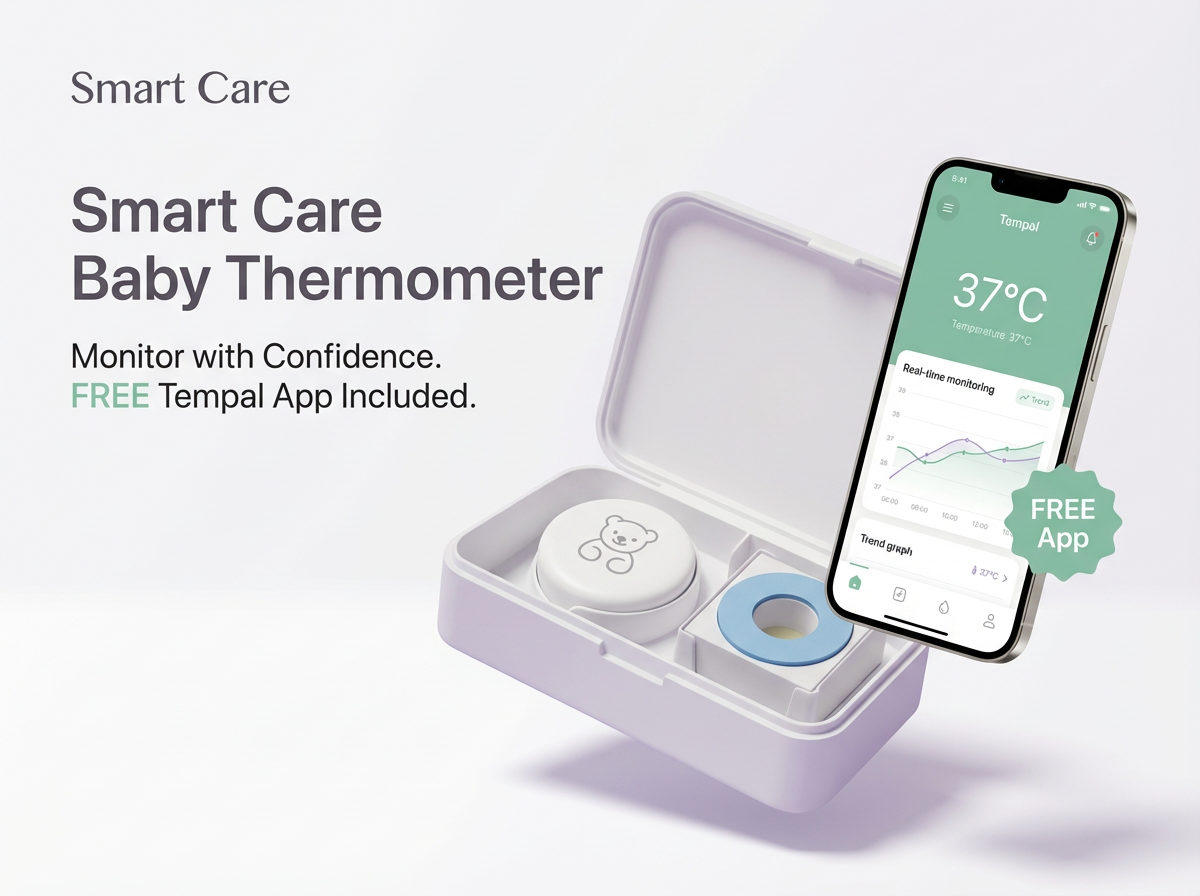 NEU – Babythermometer Smart Care und 20 Plaster