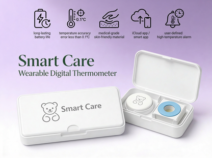 NEU – Babythermometer Smart Care und 20 Plaster