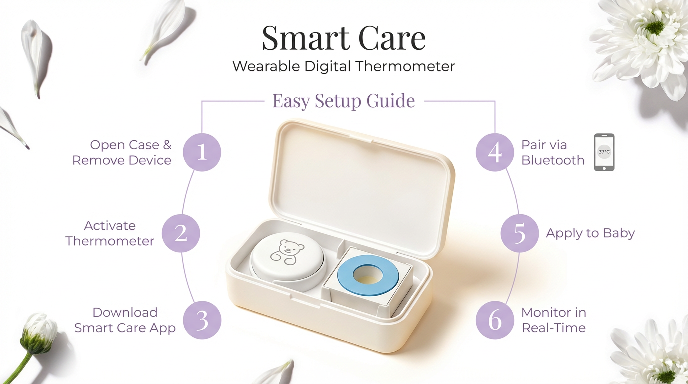 NEU – Babythermometer Smart Care und 20 Plaster